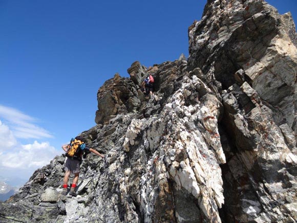 Piz Corvatsch - Sulla cresta S