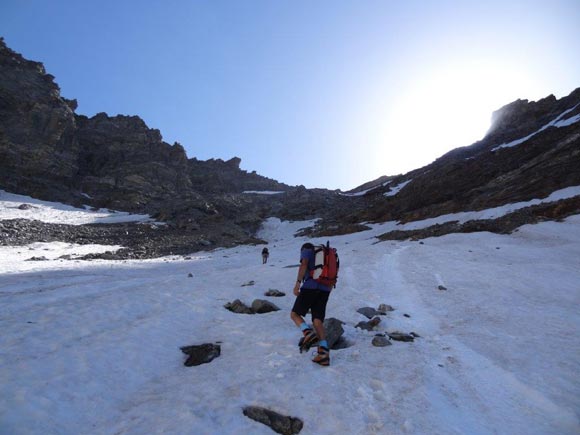 Piz Corvatsch Cresta Sud - Nel vallone 