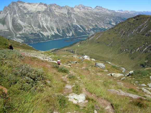 Piz da la Margna - In discesa