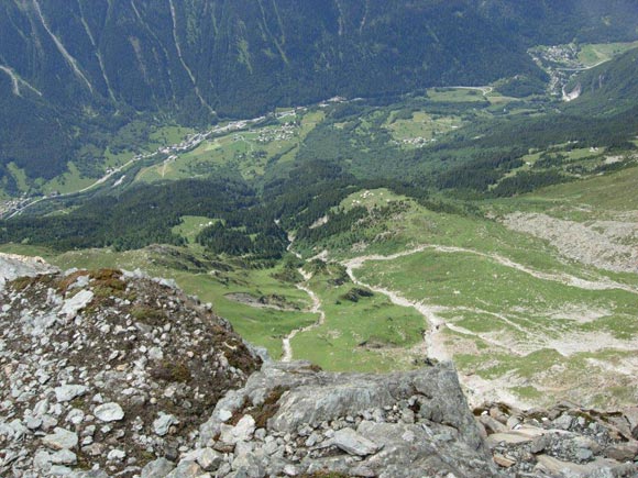 pizduan - La Val Bregaglia oltre 2000 m pi in basso