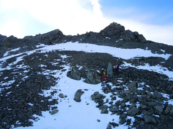 Piz Grialetsch - Sul dorso NW dello Scalettahorn