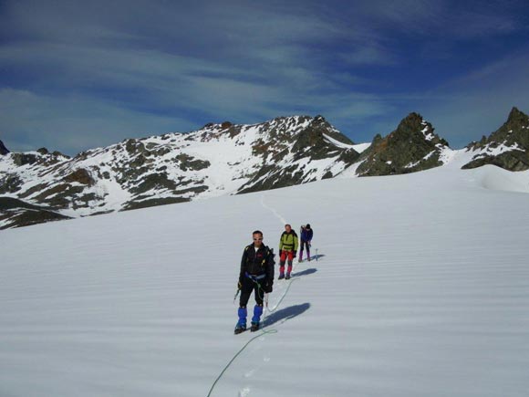 pizgrialetsch - Sulla Vadret Vallorgia, al centro lo Scalettahorn