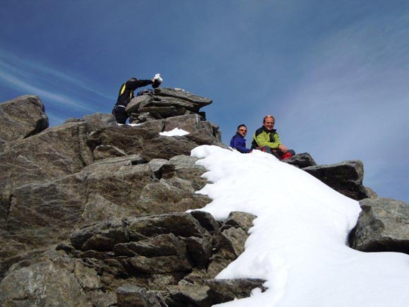 Piz Grialetsch - La stretta vetta del Piz Grialetsch