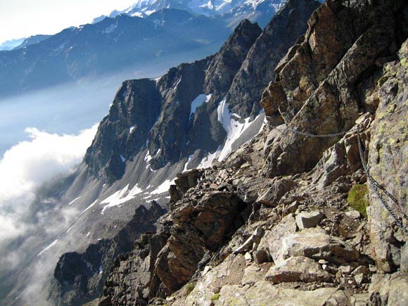 Piz Guglia - Sulla Crasta da la Senda