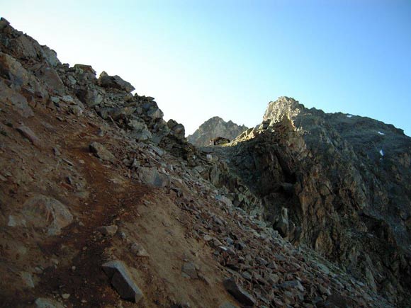 Piz Gàïïglia - La Fuorcla Albana