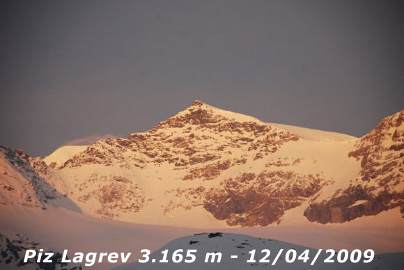 Piz Lagrev - La cima