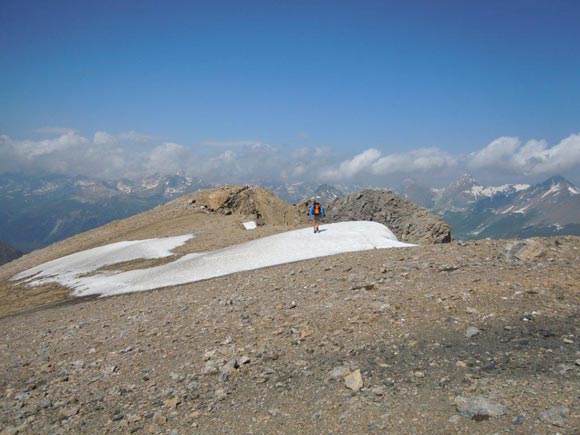 Piz Mezzaun - Verso la vetta