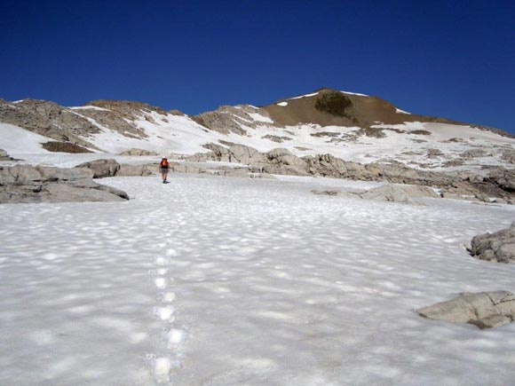 Piz Mezzaun - Verso la Cima E