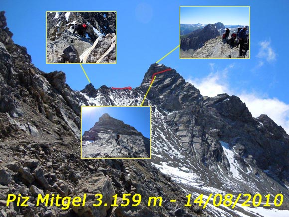 Piz Mitgel - Il Piz Mitgel