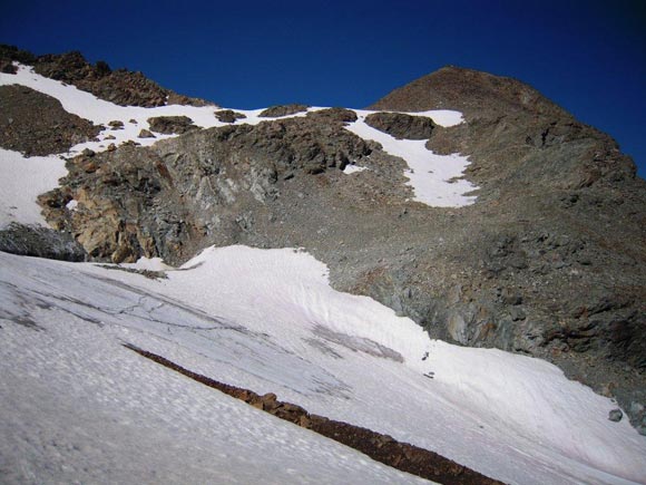 Piz Muragl - In discesa sul ghiacciaio