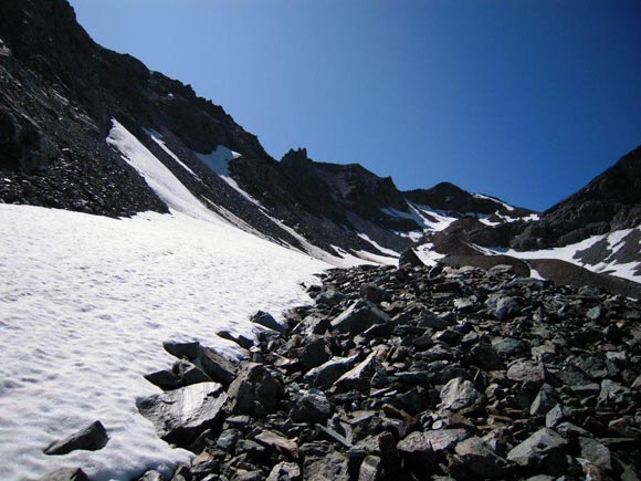 Piz Muragl - In discesa nel vallone