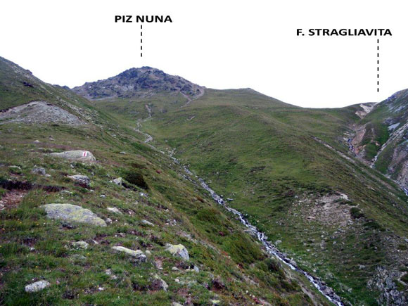 Piz Nuna - Sui pendii erbosi di Stragliavita