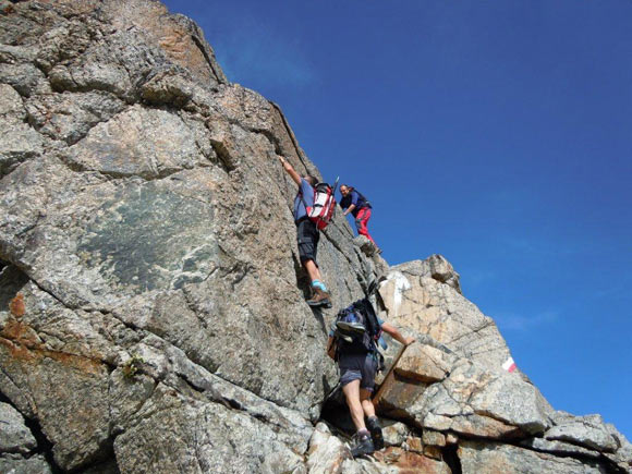 Piz Sesvenna - Sulla cresta E