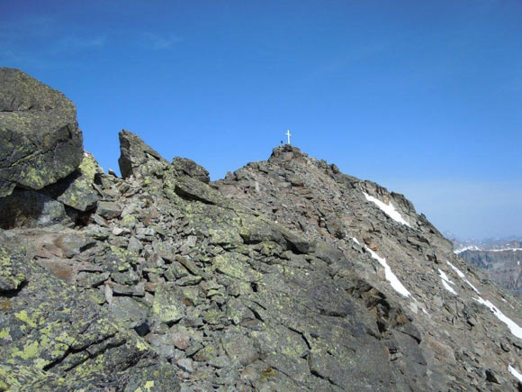 Piz Sesvenna - In prossimit della vetta