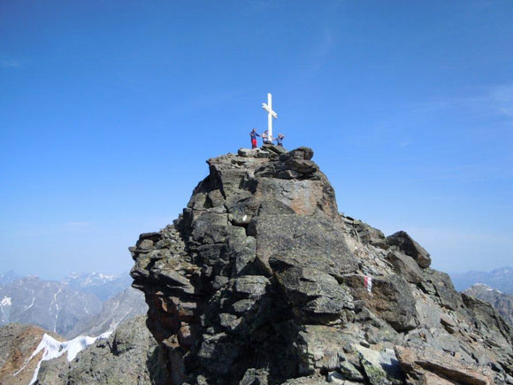 Piz Sesvenna - La vetta del Piz Sesvenna