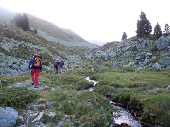 Piz Sesvenna - Lungo la Val Plazr