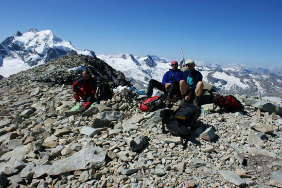 Piz Tschierva - La vetta