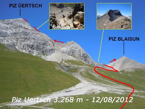 Piz Uertsch - Il Piz Uertsch