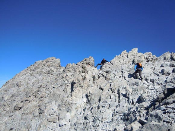 Piz Uertsch - Sulla cresta E