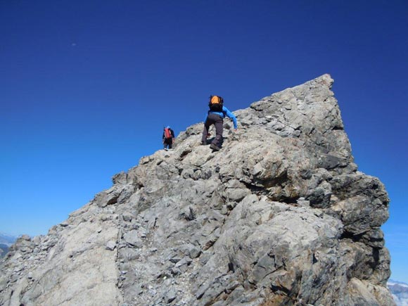 Piz Uertsch - Sulla cresta E