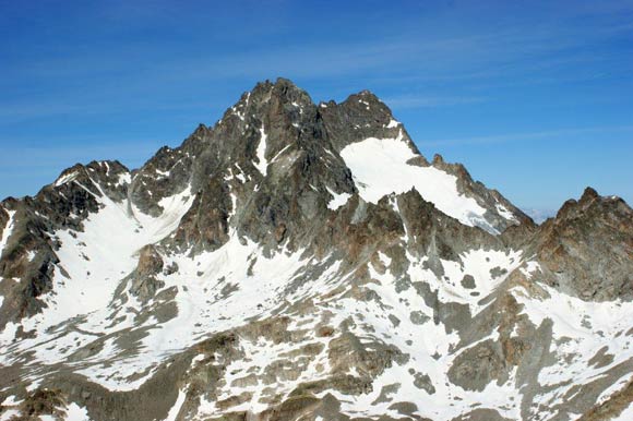 Piz Viroula - Il Piz Kesch dalla vetta del Piz Viroula