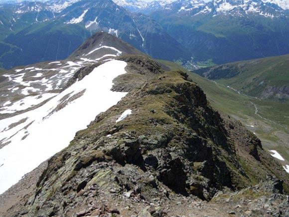 Piz Viroula - Sulla cresta S