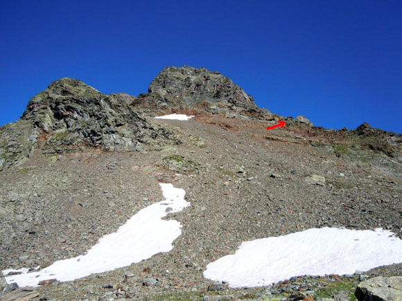 Pizzi dei Piani - In salita