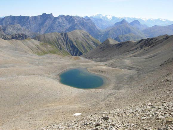 Punta e Pizzo Cassana - Il laghetto di (q. 2853 m)