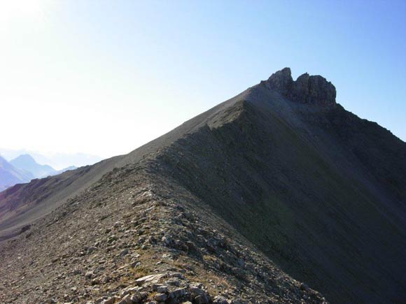 Punta e Pizzo Cassana - Sulla Bocchetta Alta del Saliente (q. 2896 m), non nominata sulla CNS