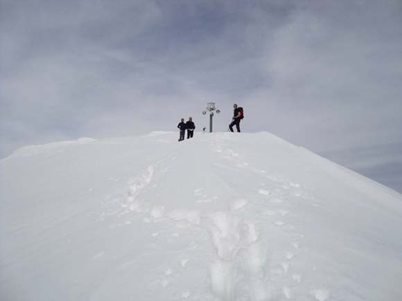 Monte Pizzoccolo - Cresta SE - Anemometro prima della cima