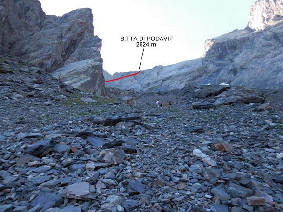 Pizzo del Diavolo di Tenda - Nel vallone morenico