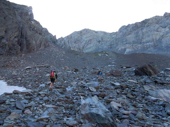 Pizzo del Diavolo di Tenda - Nel vallone morenico