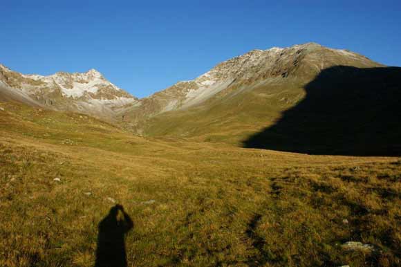 Pizzo Filone - In Valle Minestra, a destra il Pizzo Filone