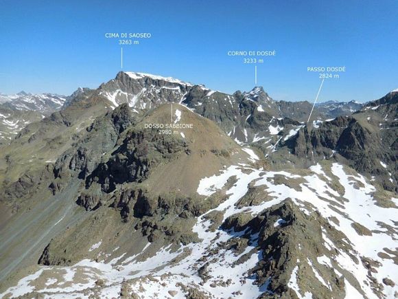 Pizzo Matto - Panorama verso NW