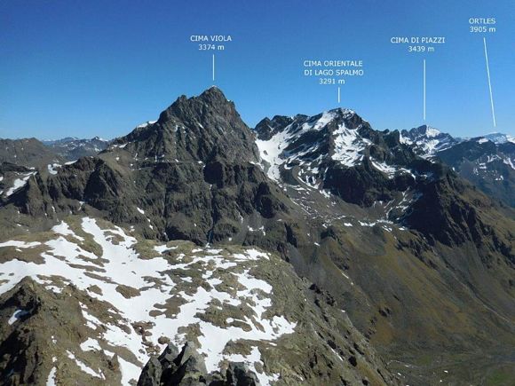 Pizzo Matto - Panorama verso NE