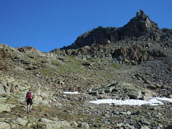 Pizzo Matto - In salita