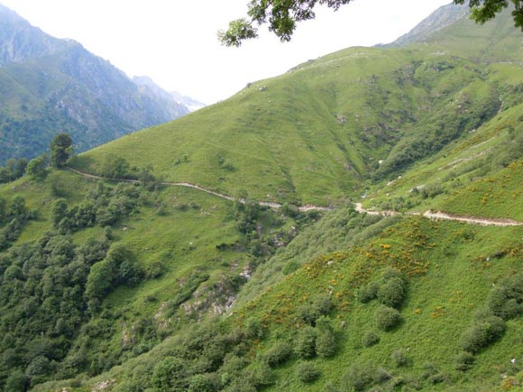 Pizzo Paglia - A piedi lungo la stradina, poco oltre Cucchetta