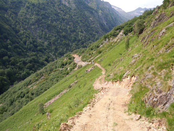 Pizzo Paglia - Lungo la stradina