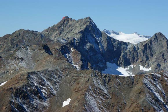 Pizzo Paradisino - Il Pizzo Paradisino da NE