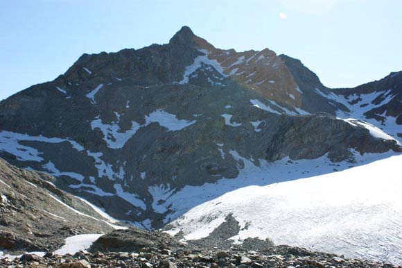 Pizzo Paradisino - Sui dossi morenici verso NE