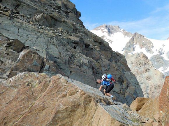 Pizzo Rachele - Sulla cresta