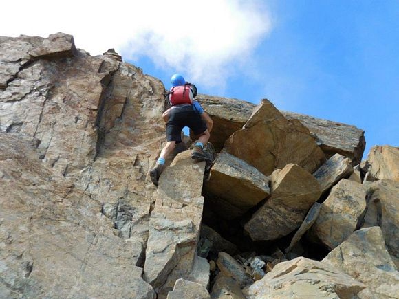 Pizzo Rachele - Sulla cresta