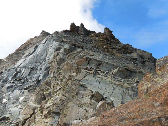 Pizzo Rachele - Uno sguardo sulla parte mediana della cresta