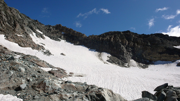 Punta Nera - Surettahorn - La vedretta del Suretta