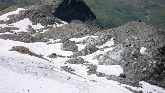 Pizzo Suretta - In lontananza il Bivacco Suretta