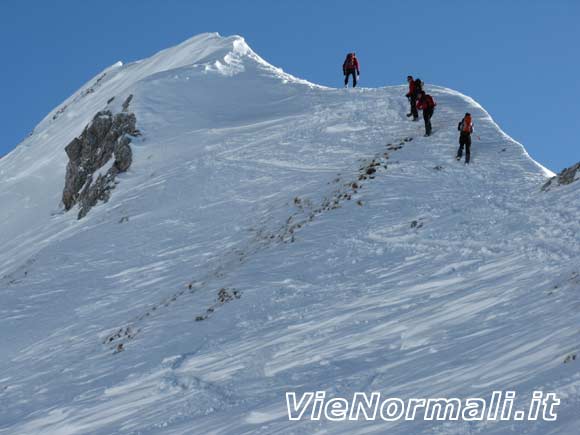 Monte Pozzera - Dosso prima della cima