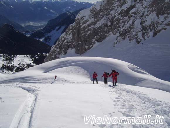 Monte Pozzera - Ultimi dossi prima del Bivacco Citt di Clusone