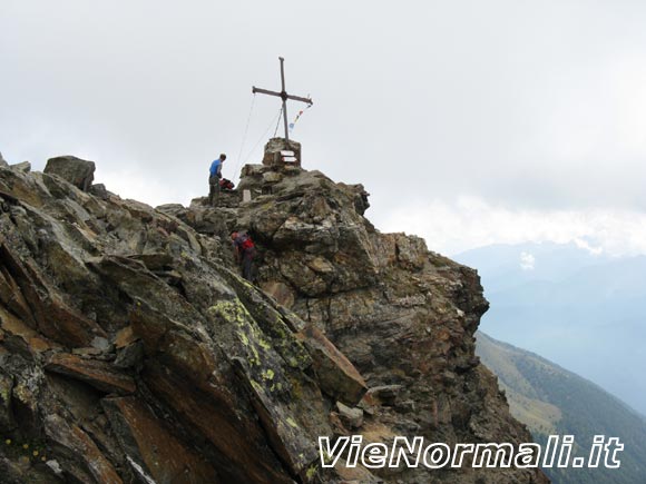 Punta Albiolo - La cuspide della cima