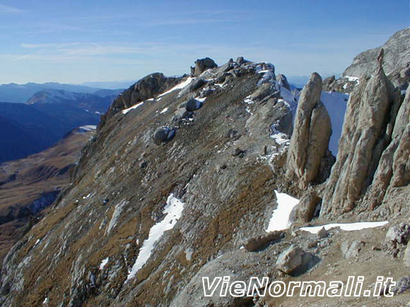 puntaciadin - Cresta dall'Om Gran alla Torre California