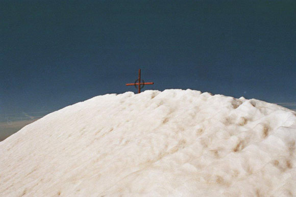 puntonedeifracion - La croce di vetta del Puntone dei Fracin